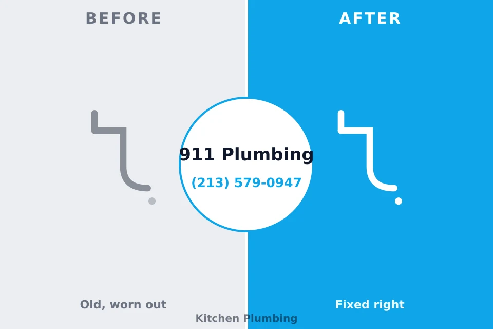 Before and after: plumbing company Carrizo Springs, TX